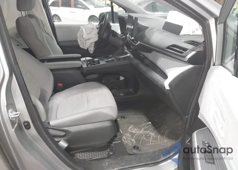 2025 Toyota Sienna Le из США, поврежденный, VIN 5TDKSKFC6SS209131